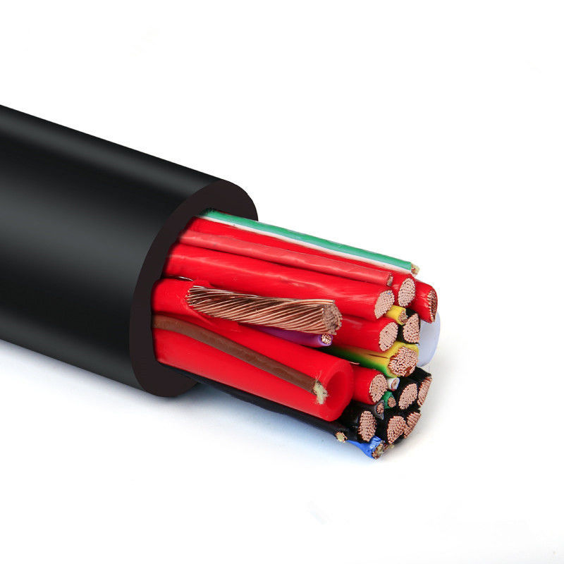سیم اتومبیل الکتریکی با یک هسته محافظ 6AWG 14AWG کابل انرژی سیم ولتاژ بالا ژاکت لاستیکی سیلیکون