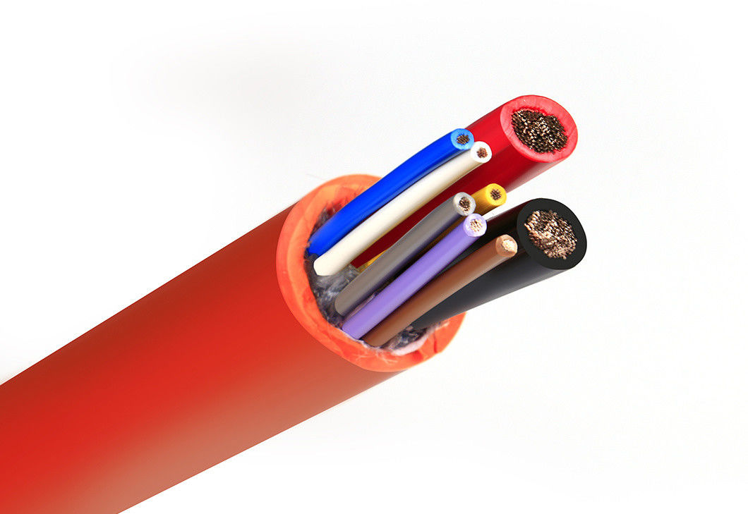 کابل شارژ خودرو برقی 450/750 ولت با گواهینامه TUV با هادی مسی قلع اندود برای شارژ AC