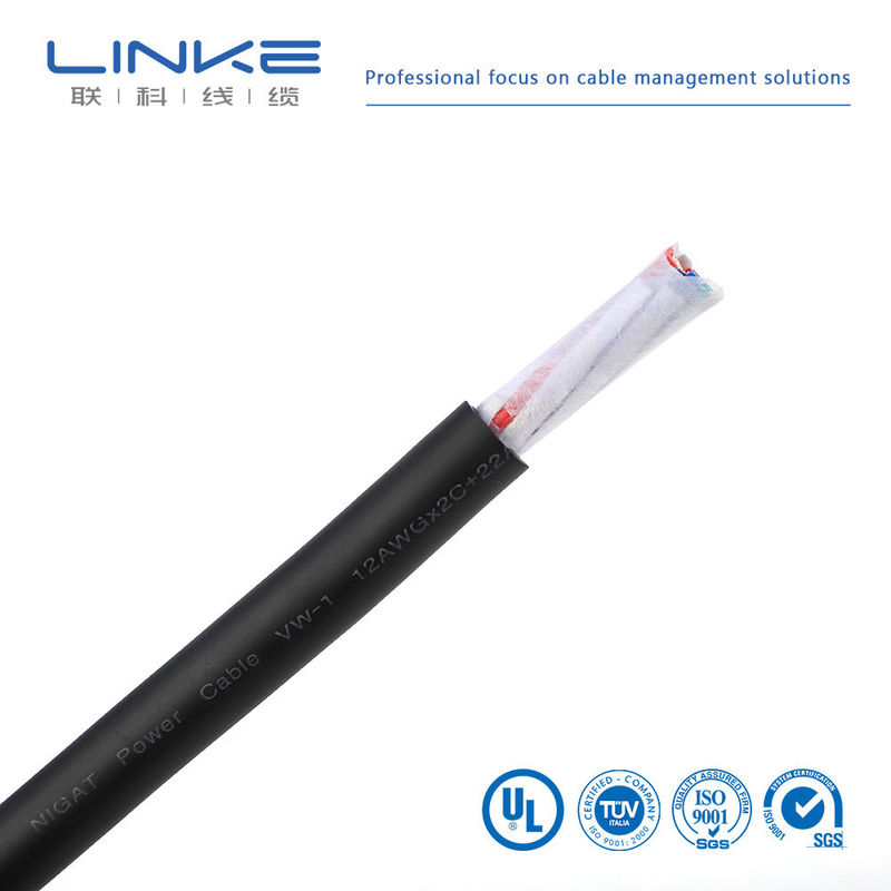 کابل اتومبیل مس با پوشش دوگانه ولتاژ بالا برای برنامه های ولتاژ پایین و متوسط