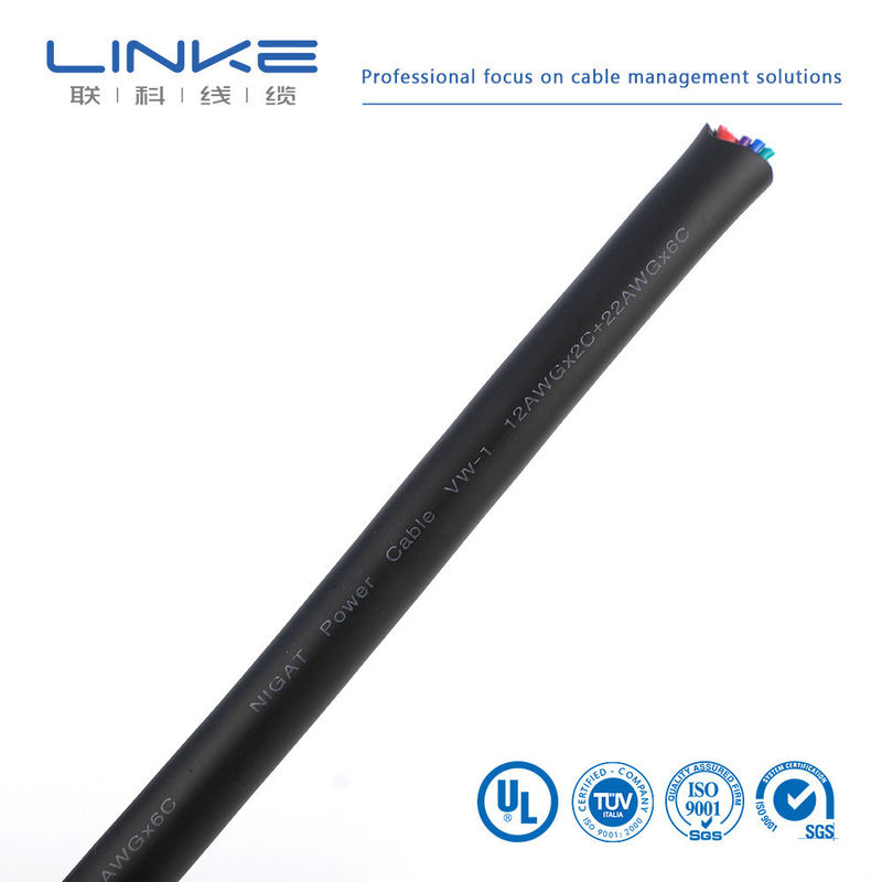 کابل اتومبیل مس با پوشش دوگانه ولتاژ بالا برای برنامه های ولتاژ پایین و متوسط