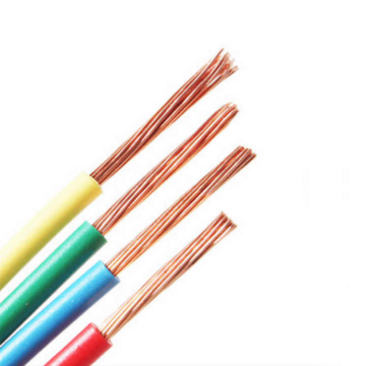 LK-604 کابل سیم برق مستقیم 2.5mm تک هسته ای PVC عایق مس