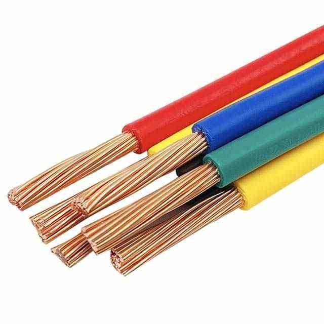 LK-604 منبع مستقیم 2.5mm سیم برق مس واحد با ولتاژ 300-600 ولت کابل مس عایق PVC
