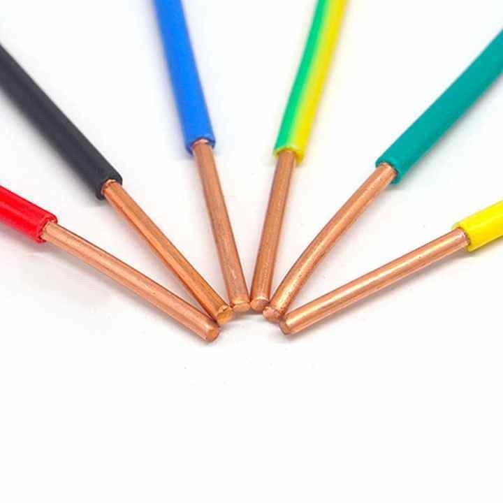 LK-604 منبع مستقیم 2.5mm سیم برق مس واحد با ولتاژ 300-600 ولت کابل مس عایق PVC