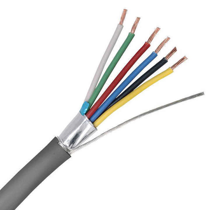 300V 500V Multi Core PVC Insulation Industrial Soft Control Cable برای صنعت ماشین آلات کابل سیم الکترونیکی