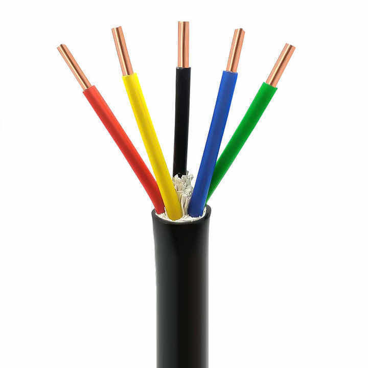 PVC عایق Kvv کابل سیم برق 1.5sqmm برای هسته های چندگانه