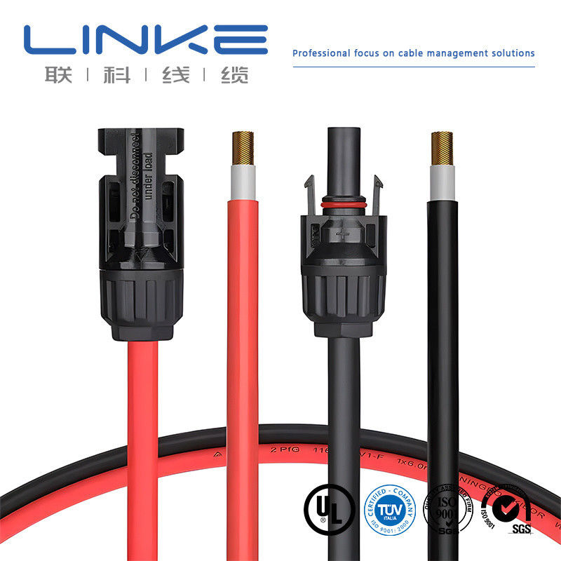 کابل خورشیدی کم و متوسط ولتاژ 10AWG PVC Jacket برای ذخیره انرژی فتوولتائیک خودرو