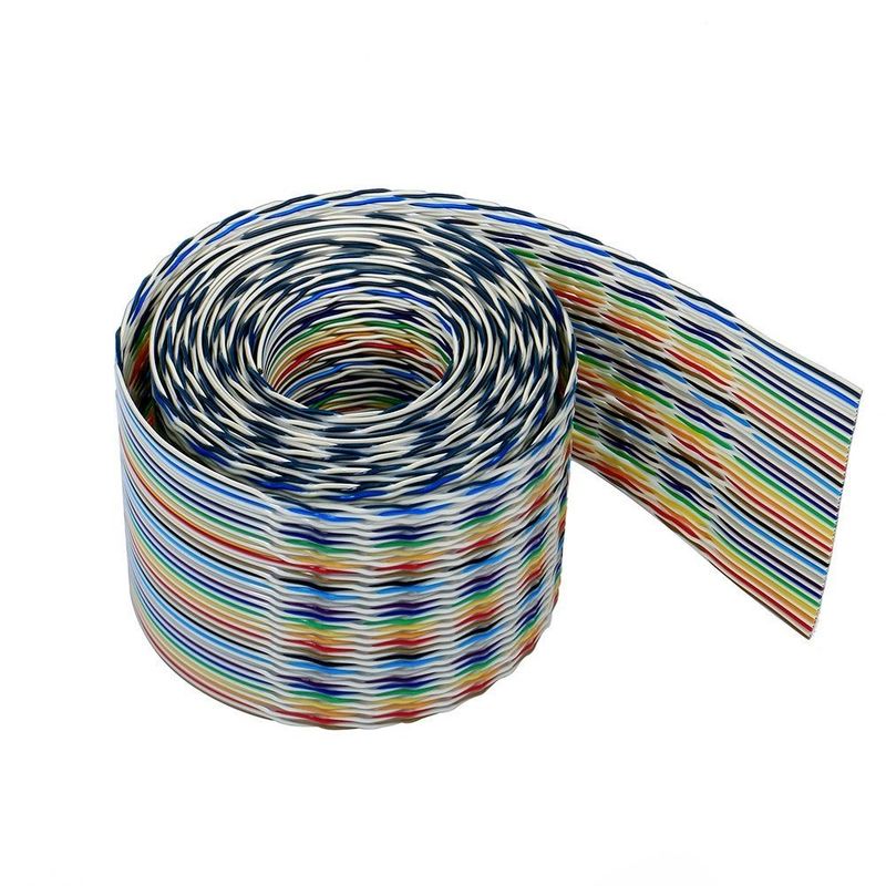 کابل مس صاف انعطاف پذیر برای کانکتورهای IDC درخواست سفارشی و پوشش PVC