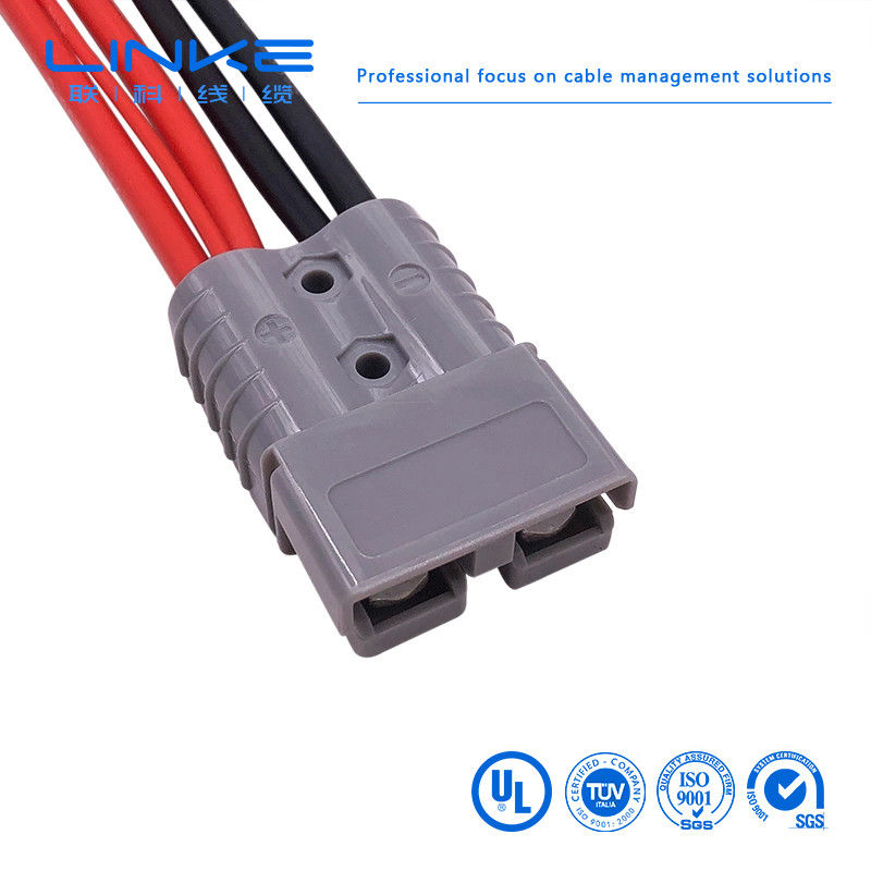 اتصال پلاگین 8AWG کابل اتصال پنل خورشیدی 50A/600V کابل اتصال خورشیدی 300mm