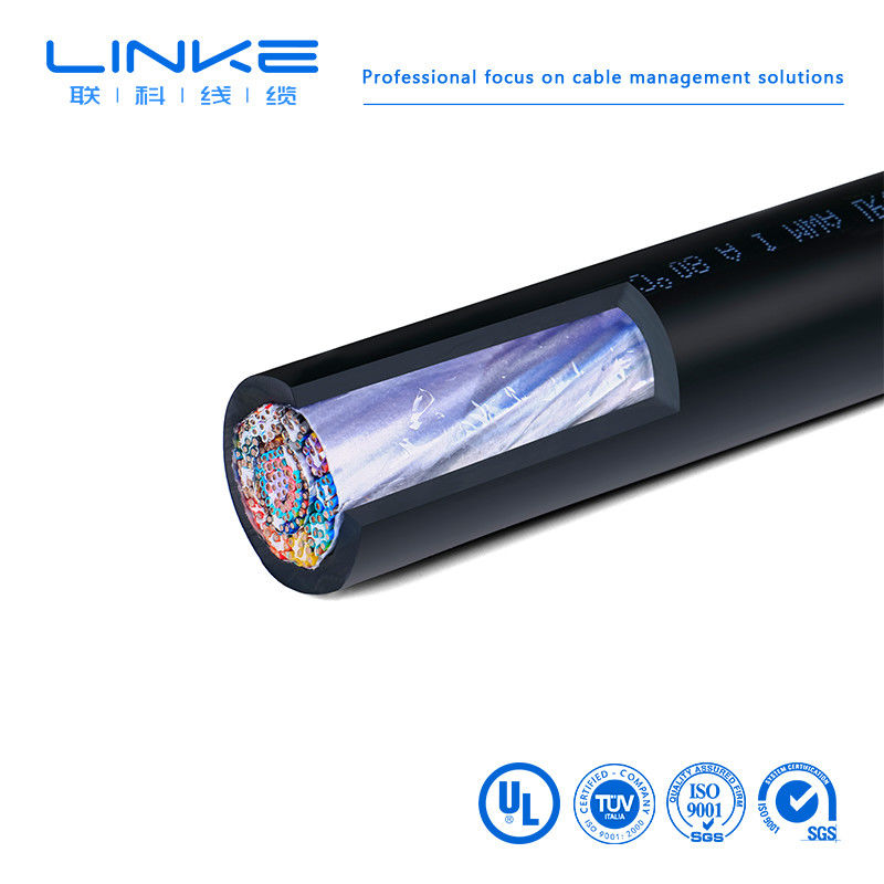 کابل برق لاستیکی سیلیکون کابل کنترل صنعتی با تابش حرارتی مقاوم در برابر محیط های خشن