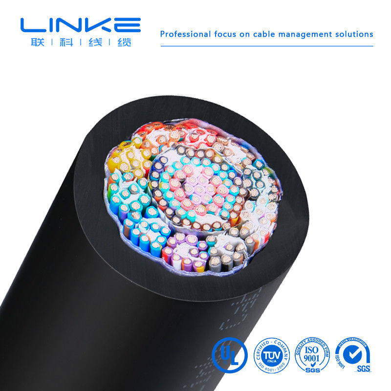 کابل برق لاستیکی سیلیکون کابل کنترل صنعتی با تابش حرارتی مقاوم در برابر محیط های خشن