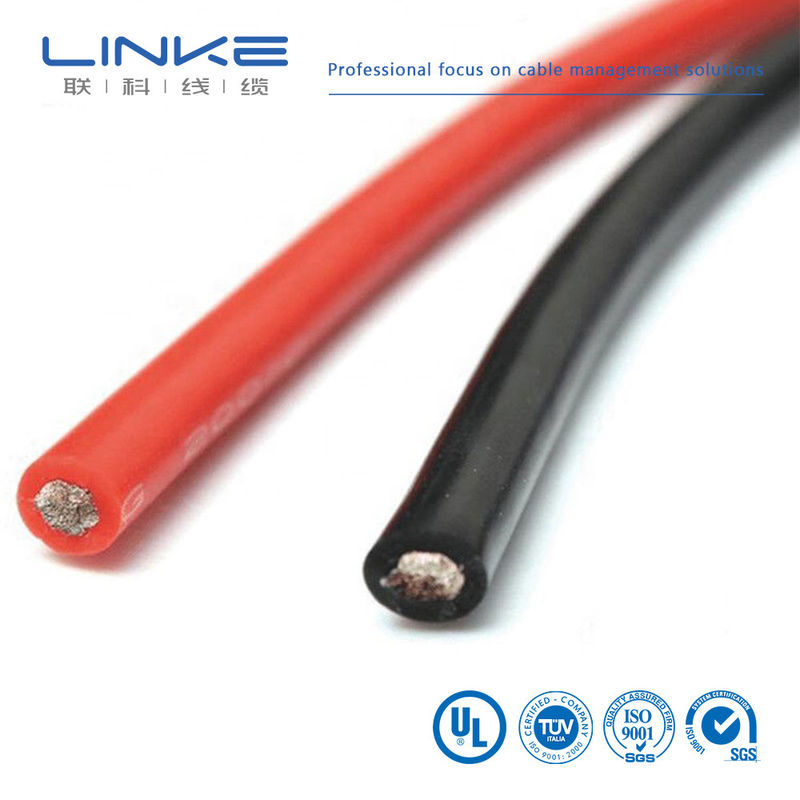 سیم سیلیکونی بسیار انعطاف پذیر و ضد شعله ای و مقاوم در برابر گرما سیم سیلیکونی 10awg 8awg 6awg 4awg 2awg