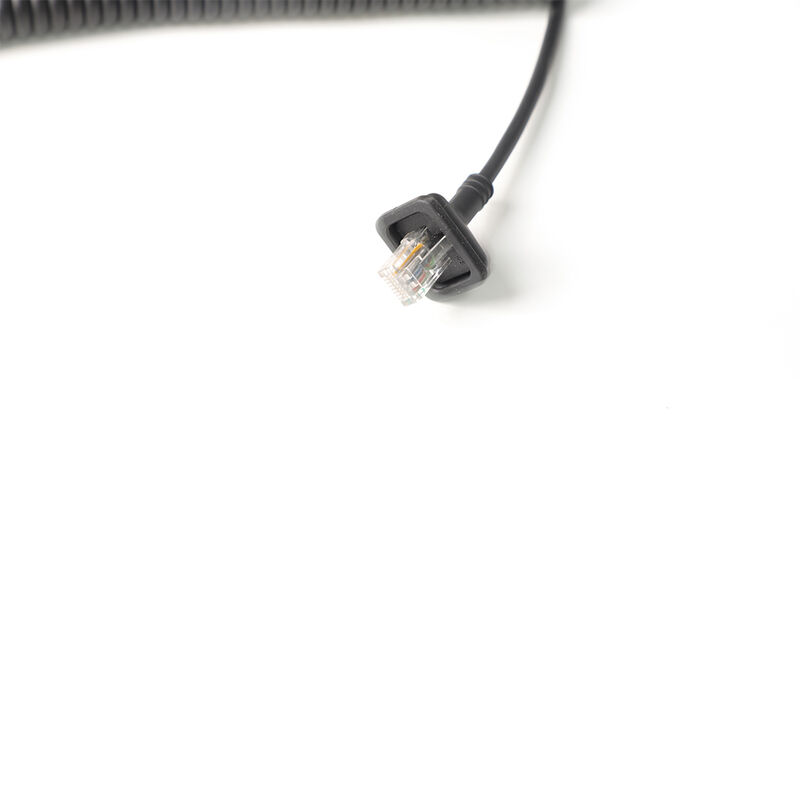 دسته 6 کابل رباعی شبکه صنعتی محافظ گیگابیت با کانکتور RJ45 برای اترنت صنعتی